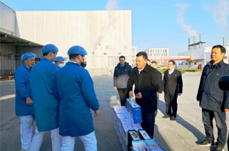 春節(jié)送溫暖，慰問暖人心丨集團(tuán)黨委書記、董事長慰問春節(jié)期間堅守崗位的一線職工